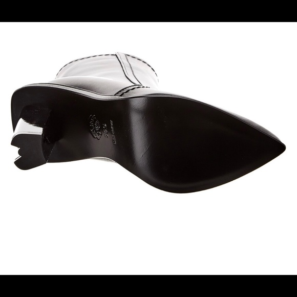 Alexander McQueen black leather boots - Picture 1 of 8